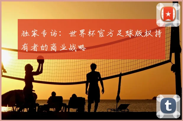 独家专访:世界杯官方足球版权持有者的商业战略